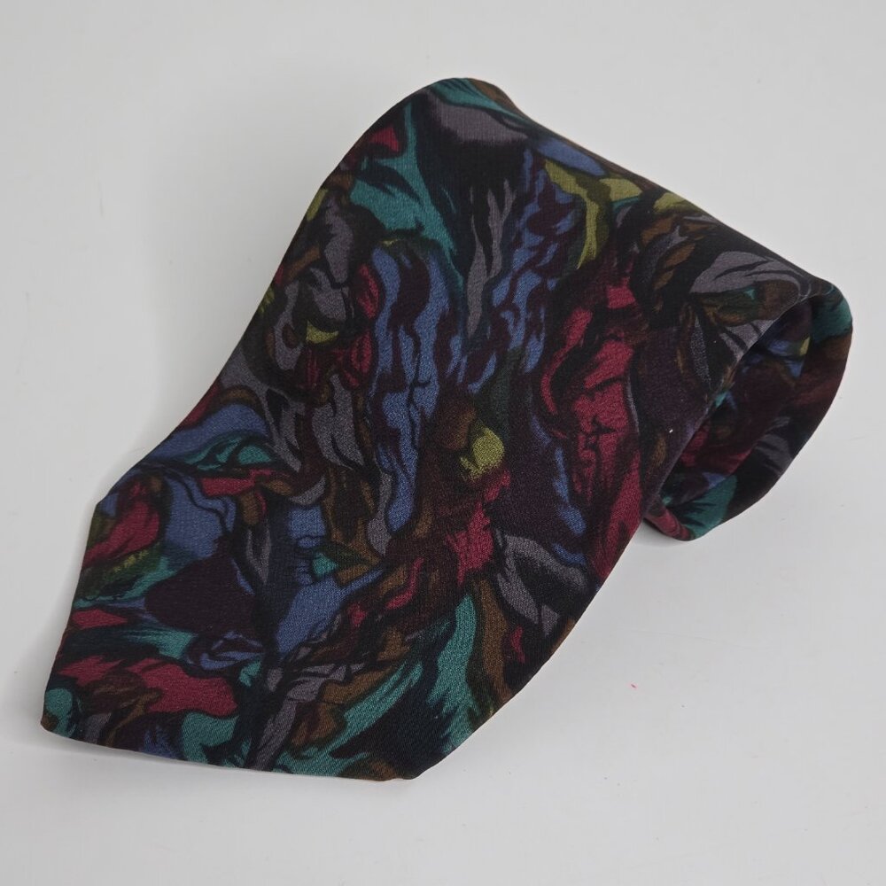 Jerry Garcia Neck Tie Collection 6 Drummers Floral Artsy 57.5"